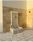 Fontaine de Jardin en Pierre Toscane