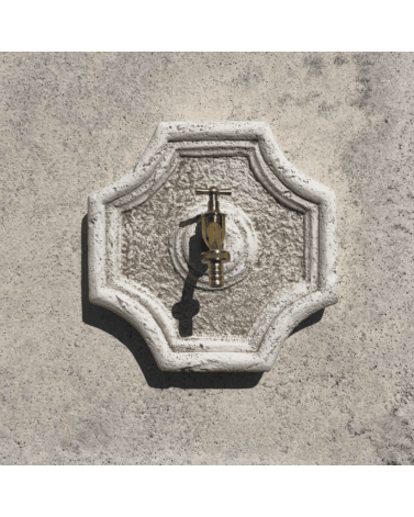 Rosace Décorative pour Robinet Extérieur Chypre