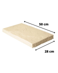 Couvertine Domus 50 x 28 x 4 cm Pierre Couvertine Domus 50 x 28 x 4 cm Pierre