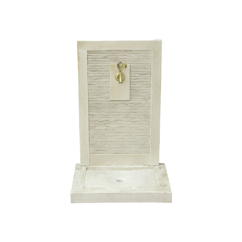 Fontaine de Jardin en Pierre Etna Ivoire Second Choix