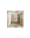 Jardinière en Pierre Rectangulaire 100 x 50 x 30 cm Vérone