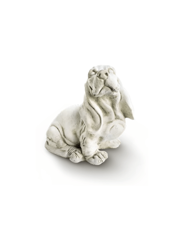 Statue de Jardin en Pierre Chien H.34 cm