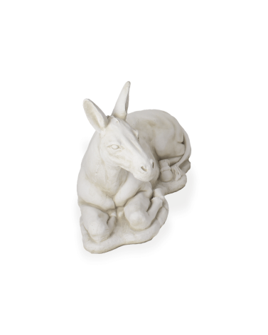 Statue de Jardin en Pierre âne H.54 cm