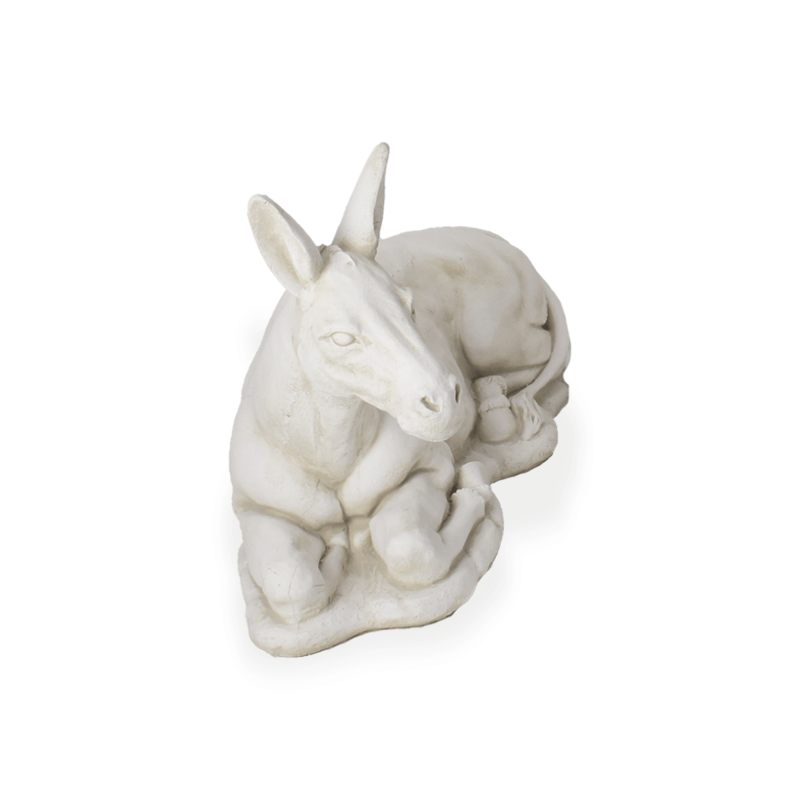 Statue de Jardin en Pierre âne H.54 cm