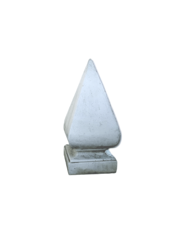 Chapeau de Pillier Pyramide H.63 cm