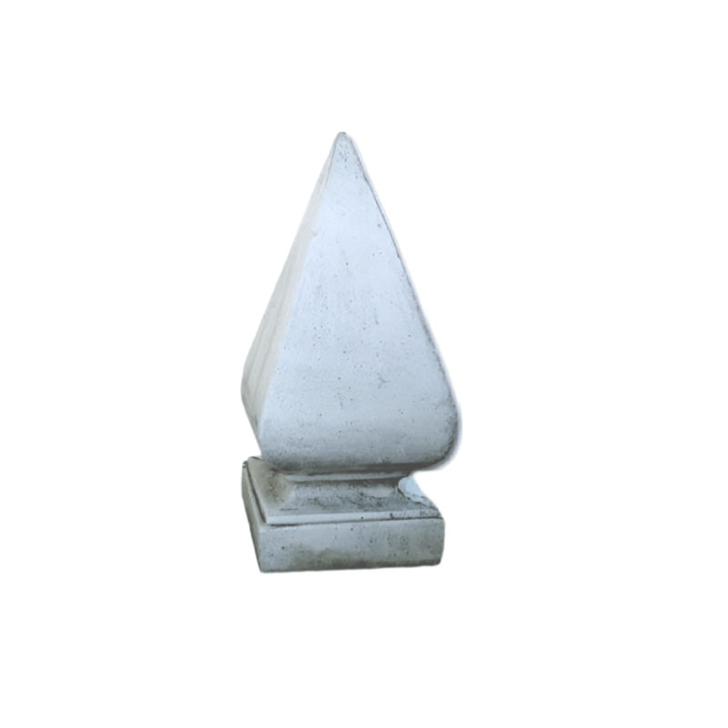Chapeau de Pillier Pyramide H.63 cm