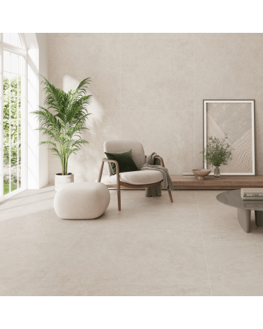 Dalle Extérieur 20 mm Effet Pierre Bone 60 x 60 Rectifié