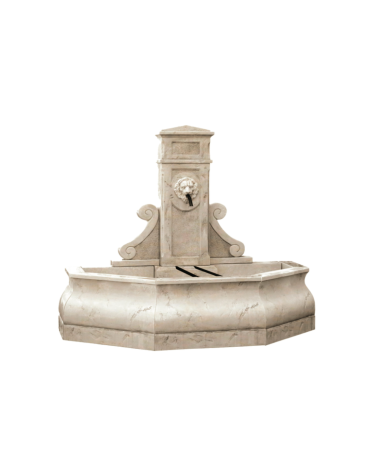 Fontaine de Jardin en Pierre Fontainebleau