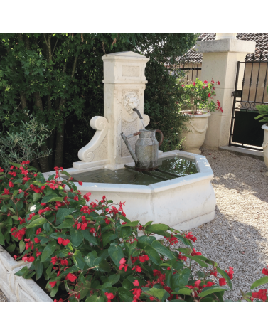 Fontaine de Jardin en Pierre Fontainebleau