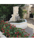 Fontaine de Jardin en Pierre Fontainebleau