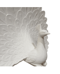 Statue de Jardin en Pierre Paon H.81 cm Statue de Jardin en Pierre Paon H.81 cm