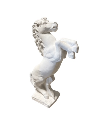 Statue de Jardin en Pierre Cheval H.83 cm