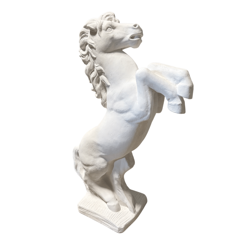 Statue de Jardin en Pierre Cheval H.83 cm