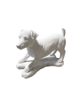 Statue de Jardin en Pierre Jack Russell H.27 cm Statue de Jardin en Pierre Jack Russell H.27 cm