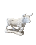 Statue de Jardin en Pierre Taureau H.46 cm