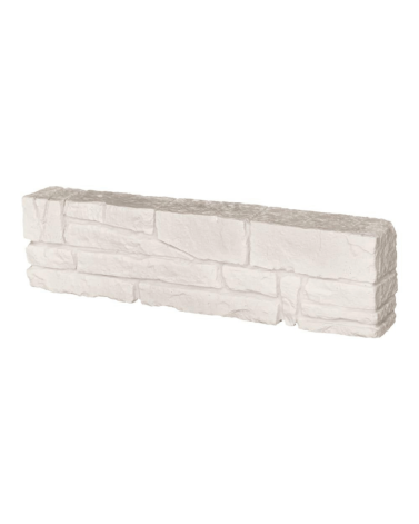 Bordure Pierre Sèche 60 x 16 x 7 cm Ivoire