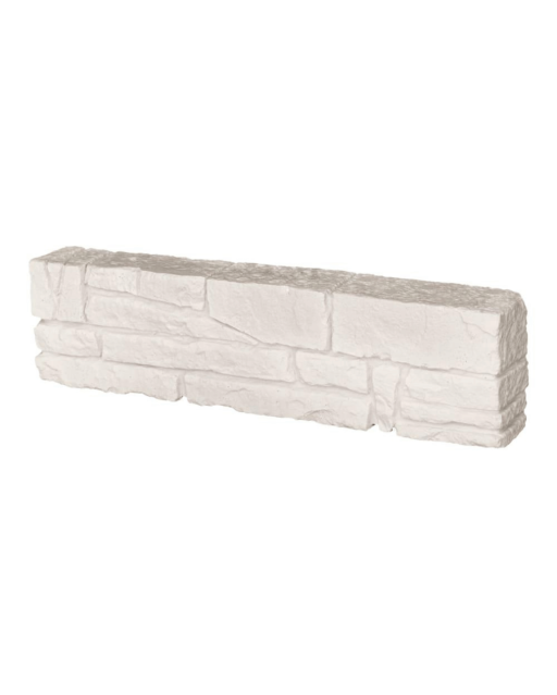 Bordure Pierre Sèche 60 x 16 x 7 cm Ivoire
