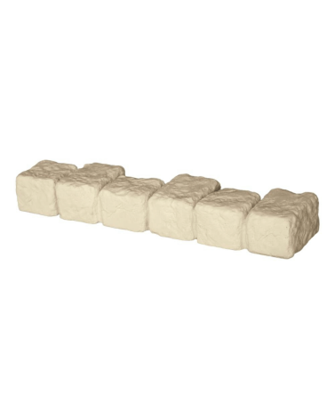 Bordure Pavé Droite 60 x 13 x 7 cm Pierre