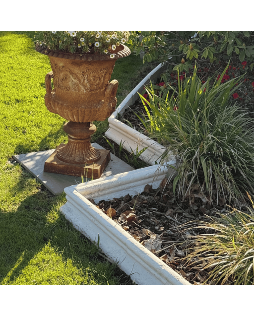 Bordure Chambord 60 x 16 x 7 cm Ivoire