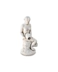 Statue de Jardin en Pierre Jeune Fille Versant une Cruche