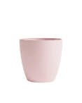 Pot de Fleurs Ciment 47 cm de Hauteur, 80 L Intérieur/Extérieur Saumon