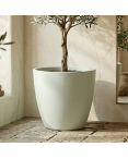 Pot de Fleurs Ciment 47 cm de Hauteur, 80 L Intérieur/Extérieur Vert Pot de Fleurs Ciment 47 cm de Hauteur, 80 L Intérieur/Extérieur Vert