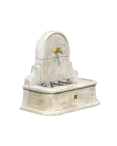 Fontaine de Jardin en Pierre Saint-Tropez