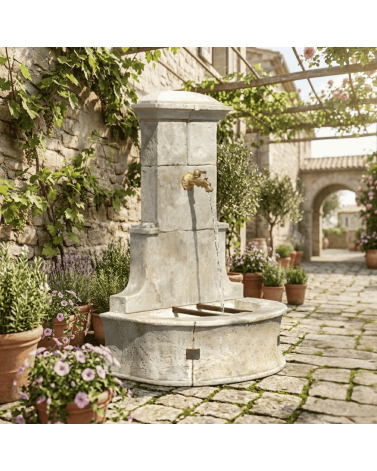 Fontaine de Jardin en Pierre Venise