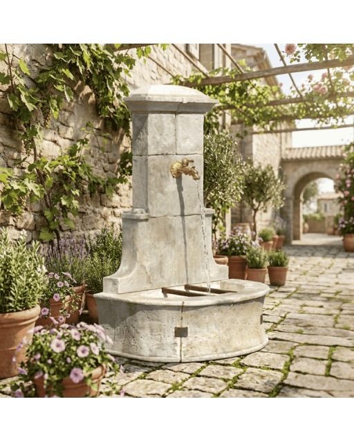Fontaine de Jardin en Pierre Venise
