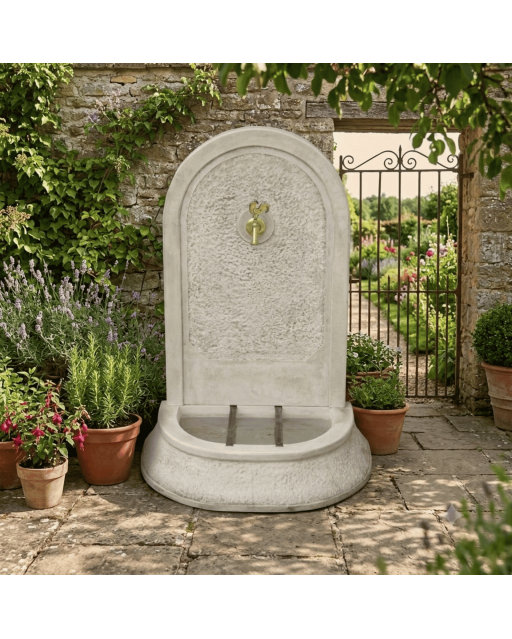 Fontaine de Jardin en Pierre Vésuve