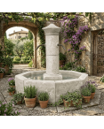 Fontaine de Jardin en Pierre Méridionale