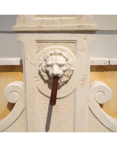 Rosace Gargouille Décorative pour Robinet Extérieur Tête de Lion