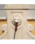 Rosace Gargouille Décorative pour Robinet Extérieur Tête de Lion