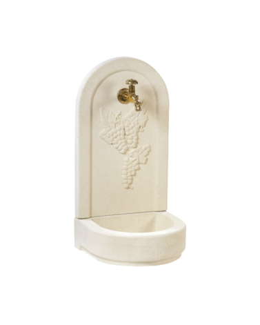 Fontaine de Jardin en Pierre Raisin