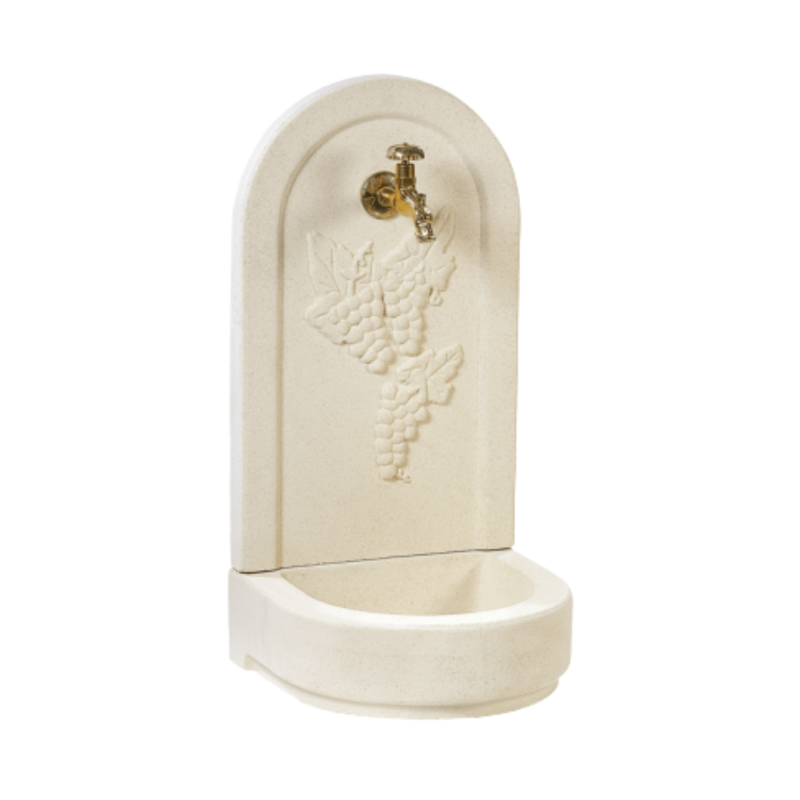 Fontaine de Jardin en Pierre Raisin