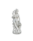 Statue de Jardin en Pierre Femme Au Coquillage H.125 cm Statue de Jardin en Pierre Femme Au Coquillage H.125 cm