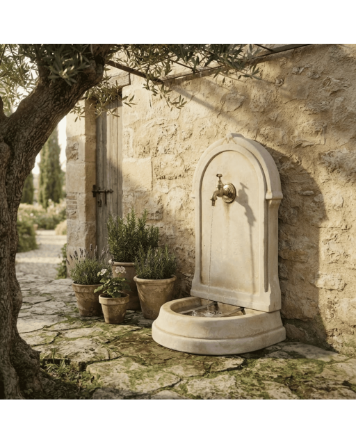 Fontaine de Jardin en Pierre Alizé
