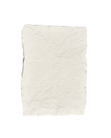 Pas Japonais Rectangulaire 40 x 30 x 2,5 cm Ivoire