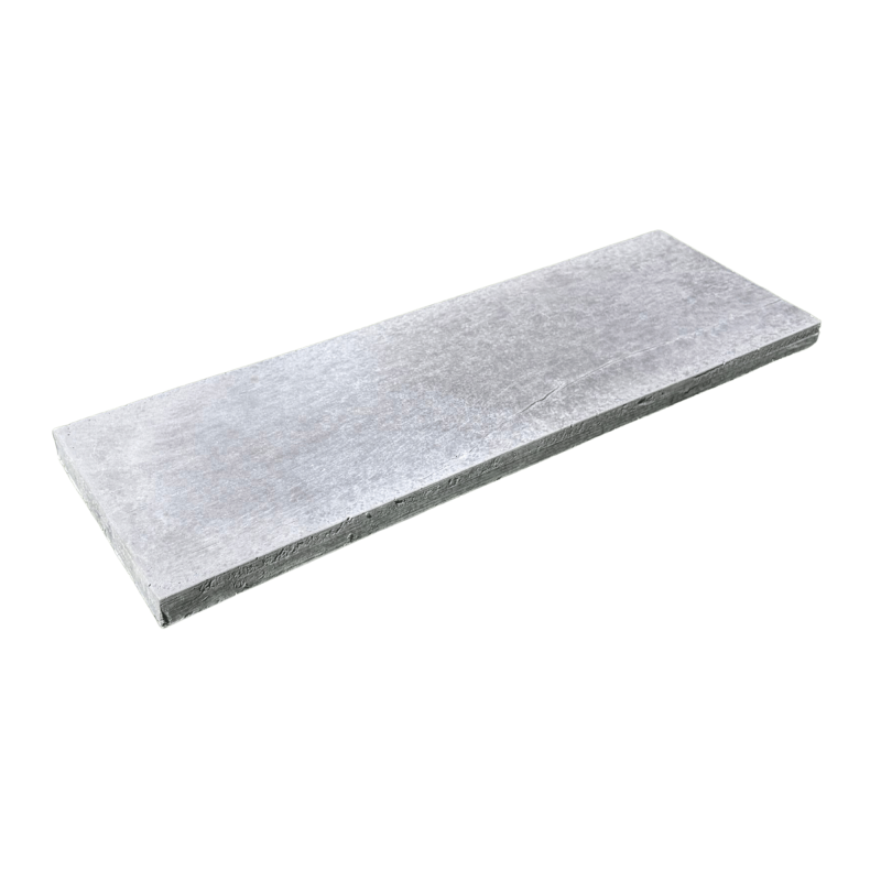 Pas Japonais Rectangulaire Imitation Bois 59 x 20 x 2,5 cm Gris