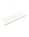 Pas Japonais Rectangulaire Imitation Bois 59 x 20 x 2,5 cm Ivoire