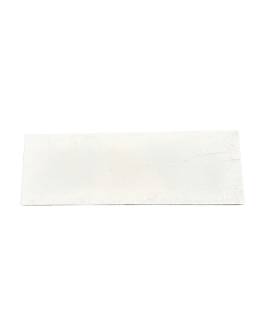 Pas Japonais Rectangulaire Imitation Bois 59 x 20 x 2,5 cm Ivoire