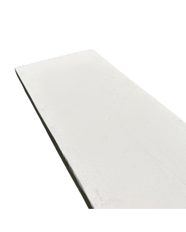 Pas Japonais Rectangulaire Imitation Bois 59 x 20 x 2,5 cm Ivoire