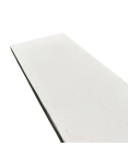 Pas Japonais Rectangulaire Imitation Bois 59 x 20 x 2,5 cm Ivoire