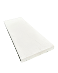 Pas Japonais Rectangulaire Imitation Bois 59 x 20 x 2,5 cm Ivoire
