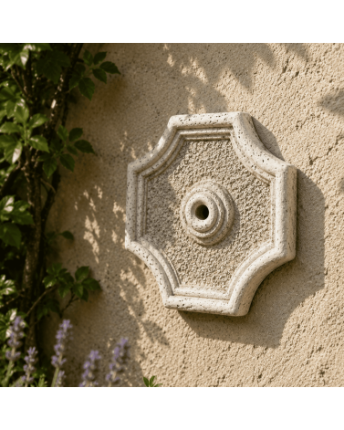 Rosace Décorative pour Robinet Extérieur Chypre
