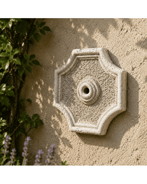 Rosace Décorative pour Robinet Extérieur Chypre