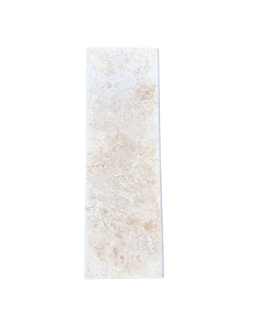 Margelle Bord Rond Travertin 1er Choix 100 x 33 x 3 cm