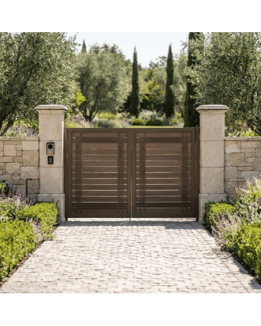 Piliers de Portail Tradition 2m45 Lot de 2