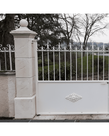 Piliers de Portail Provençal 2m28 Lot de 2