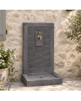 Fontaine de Jardin en Pierre Etna Grise